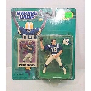 New VTG 2000-2001 PEYTON MANNING Starting Lineup Figure Colts
